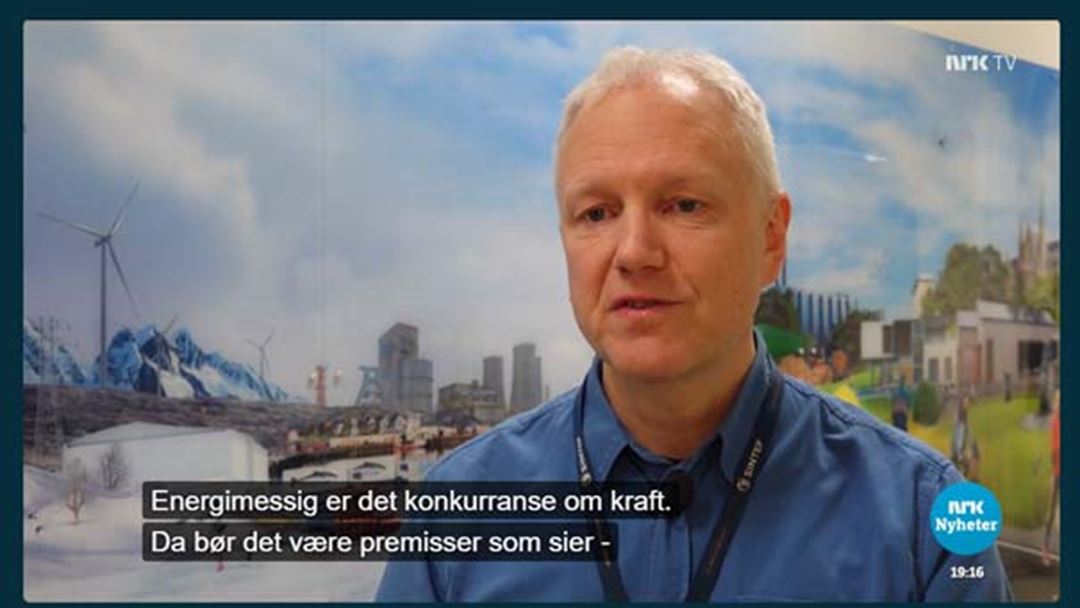 HighEFF director Petter Røkke was interviewed on Norwegian evening news programme Dagsrevyen.