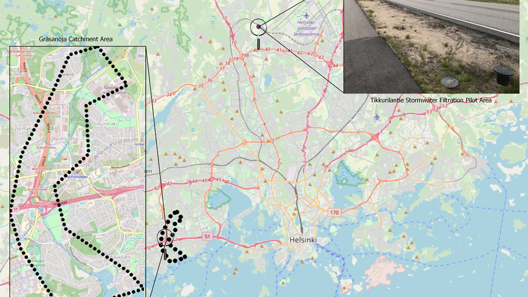 Location of Finnish case studies