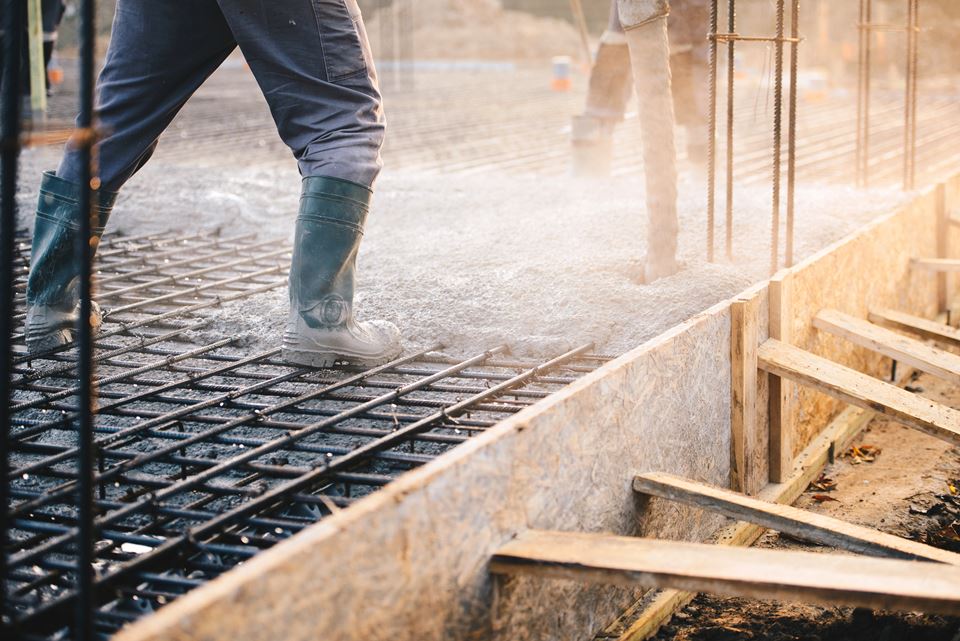 Concrete generates huge volumes of greenhouse gases.  This is why researchers are looking into producing more eco-friendly forms of this important construction material. Stock photo: Shutterstock.
