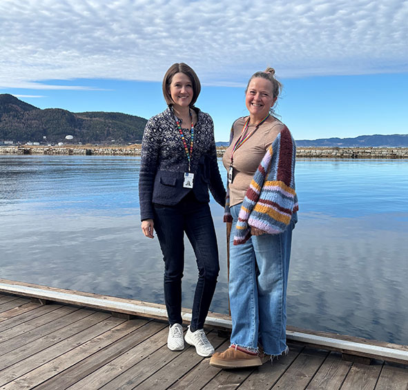 Bilde på Mimmi Throne-Holst, forskningssjef i SINTEF Ocean.