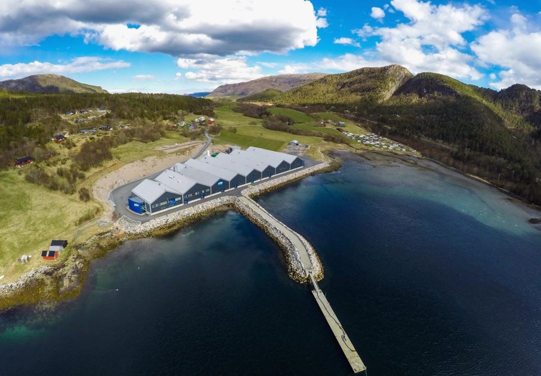 Lerøy Midt’s hatchery at Belsvik in Hemne