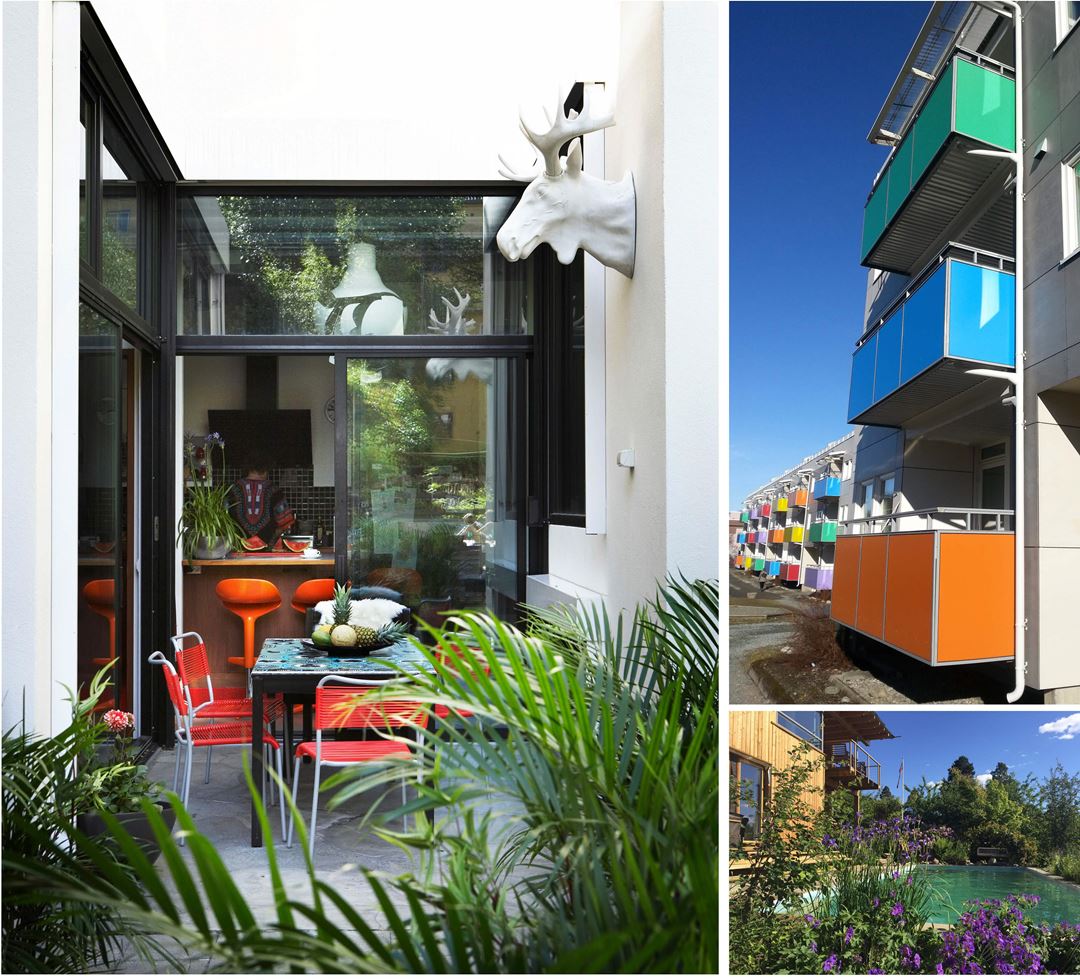 tre oppgraderte boliger