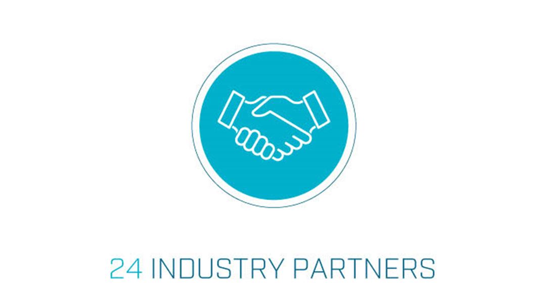 24 industry partners