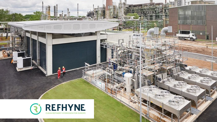 REFHYNE II will build the world's largest PEM electrolyser for hydrogen production  – an important step towards GW-size electrolyse plants