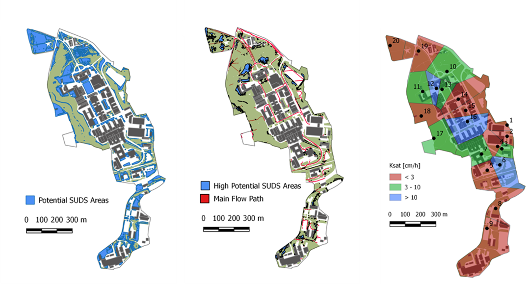 GIS-analyse Gløshaugen campus