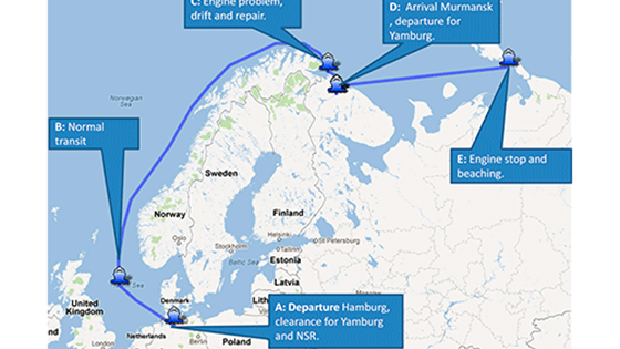 Arctic shipping challenges