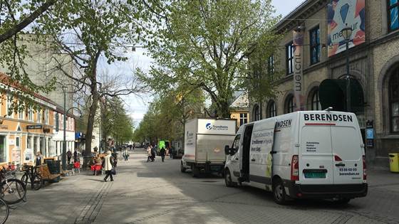 Nytt internasjonalt samarbeid skal gi effektiv og miljøvennlig bylogistikk
