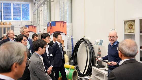 Utnytter gunstige vinder: Styrker samarbeidet mellom Japan og SINTEF