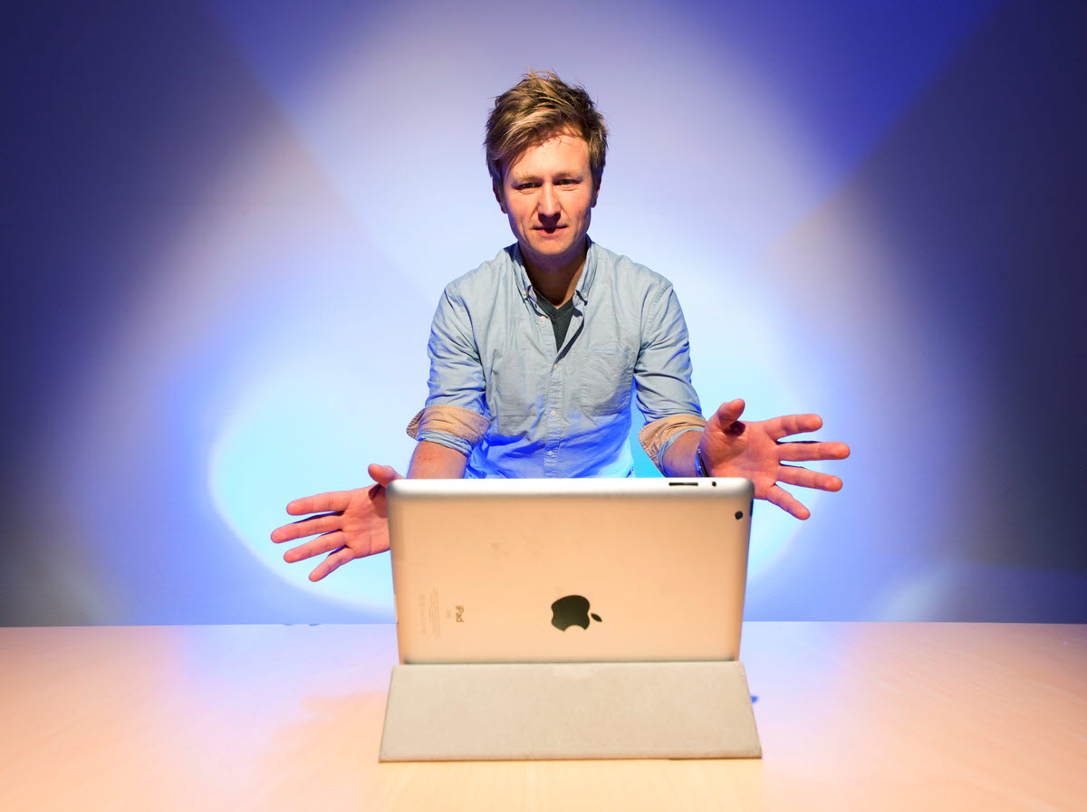 Controlling PCs and tablets with hand movements