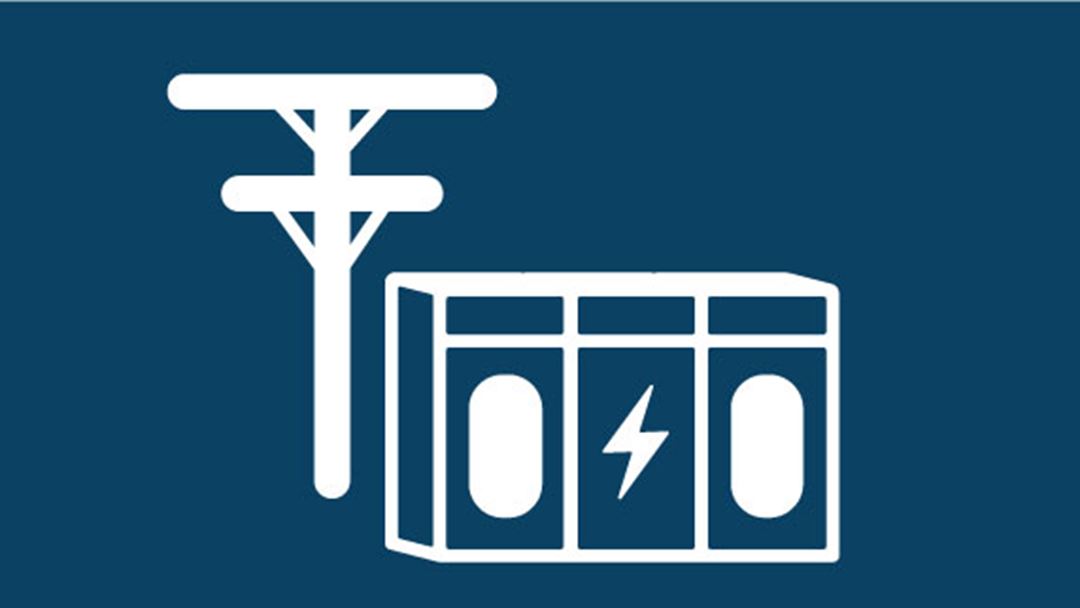 Batteries as voltage support