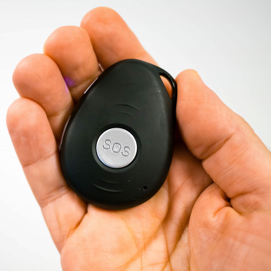 GPS device for tracking of people with cognitive impairment.