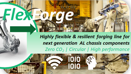 FlexForge - Next generation highly flexible and resilient manufacturing line for sustainable chassis components