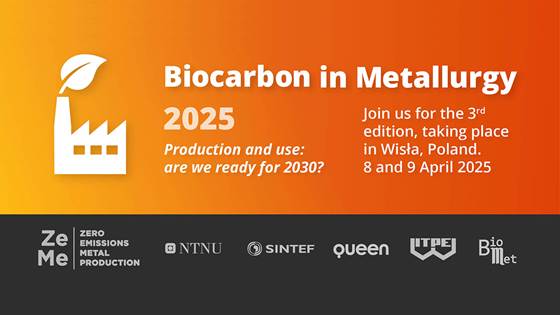 Biokarbon i metallurgi 2025