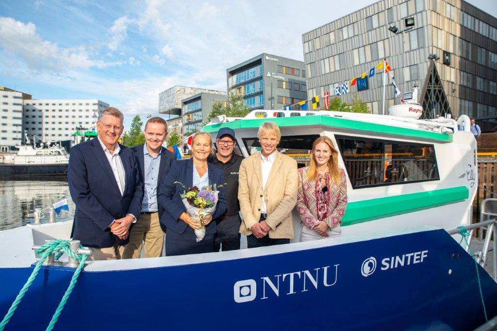 Elektrisk forskningsbåt skal trafikkere Trondheimsfjorden