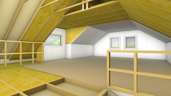 Slik blir loftet oppholdsrom