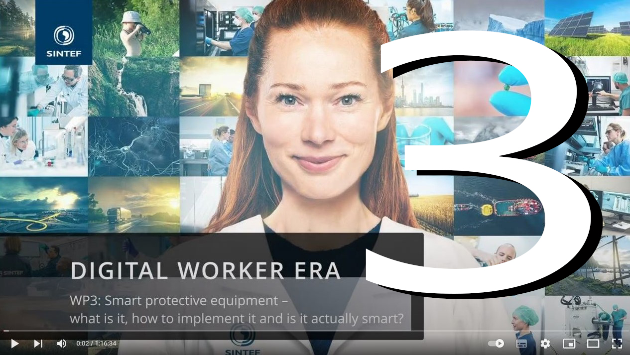 Digital Worker WP3: Smart protective equipment 