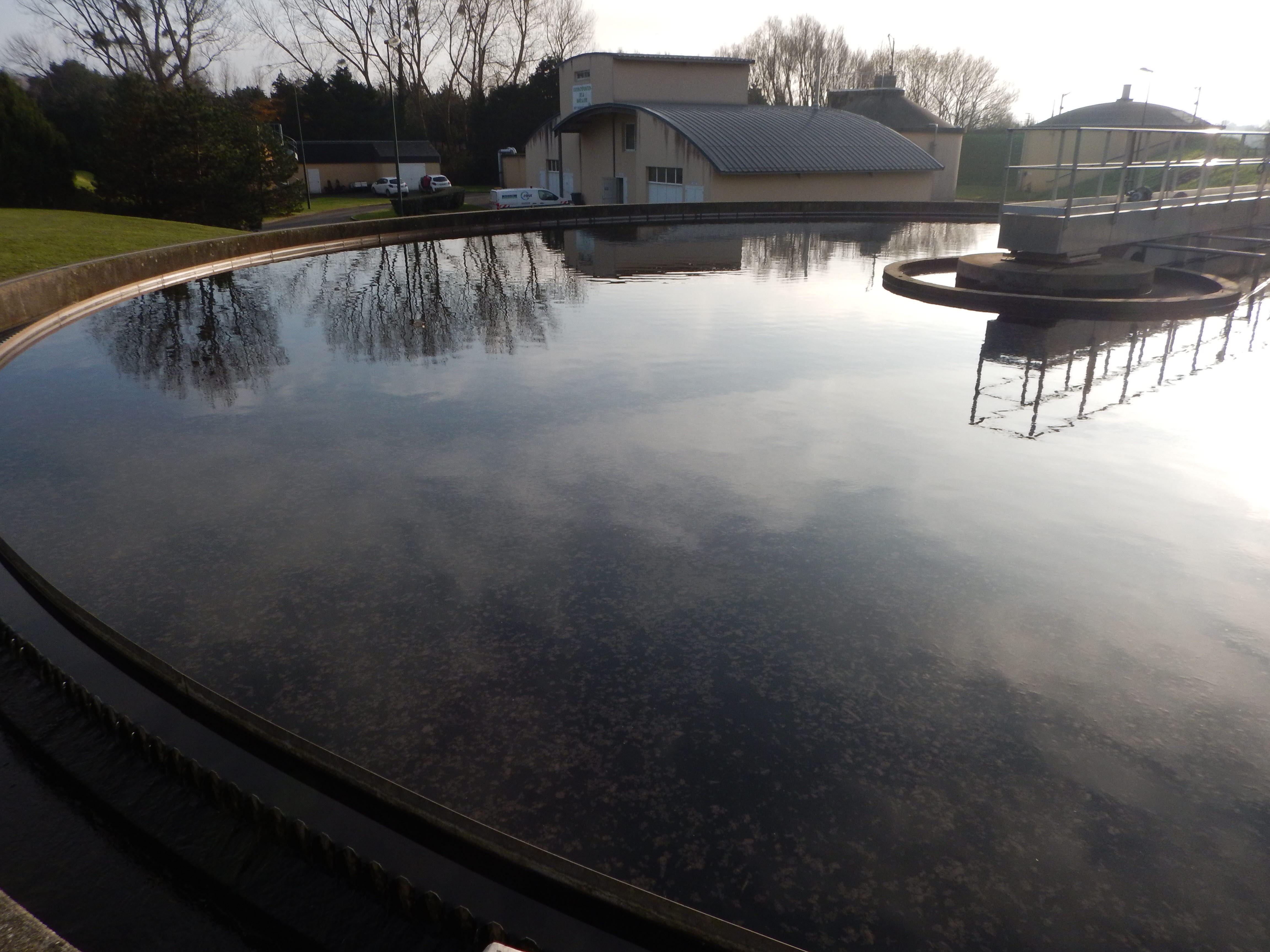 Treated wastewater. Photo: Herman Helness