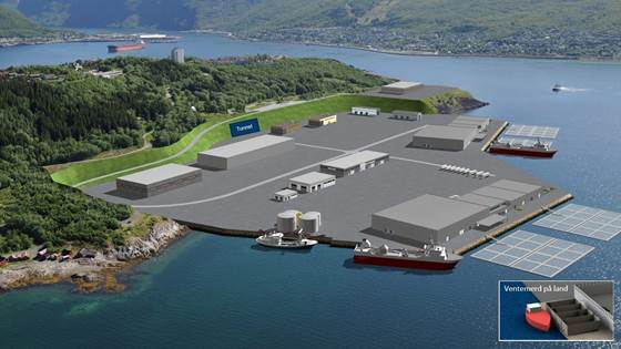 Fra flyplass til foredling av laks?