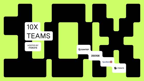 10xTeams - Tredjegenerasjons storskala metode for programvareinnovasjon i autonome team