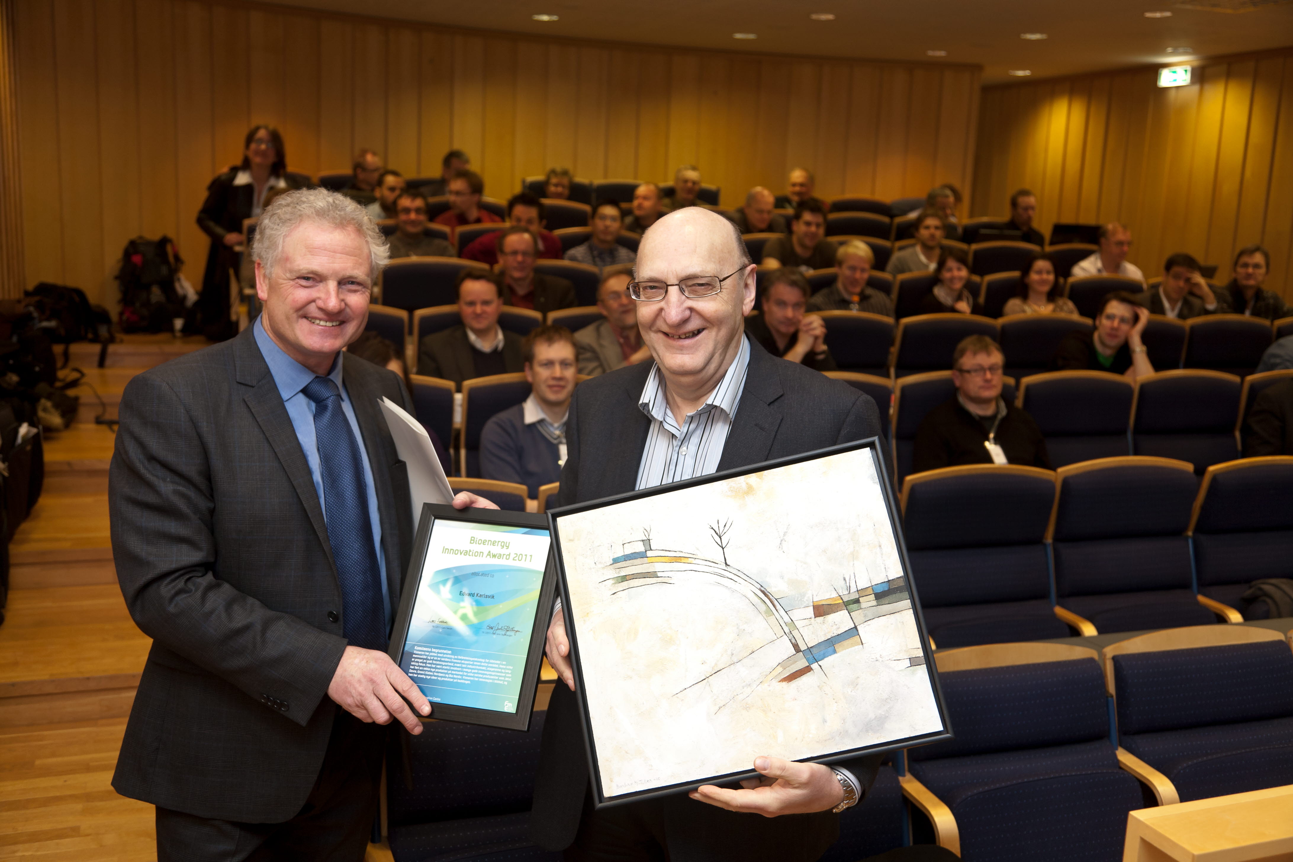 Nasjonal bioenergipris til vedfyringsekspert