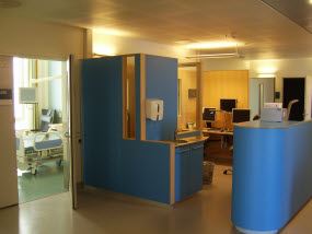Arbeidsstasjon ved St.Olavs Hospital