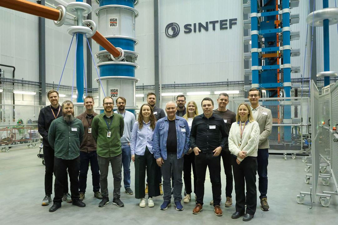 Gruppebilde fra Energi Lab, med deltakere i NordKap-prosjektet