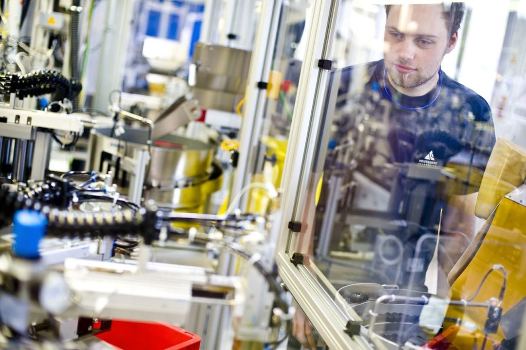 Computerized production line at Kongsberg Automotive, one of the industrial partners of SFI Manufacturing. Photo: Kongsberg Automotive