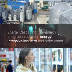 Energy Cascading Tool – energy integration between energy-intensive industry and other users