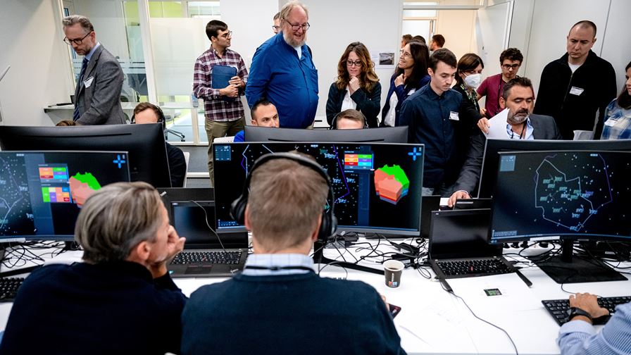 Large-scale simulation exercise for air traffic controllers in Oslo