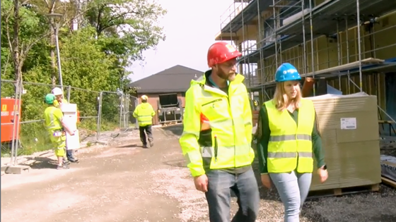 Godt i gang med avfallsreduksjon i kommunale byggeprosjekter