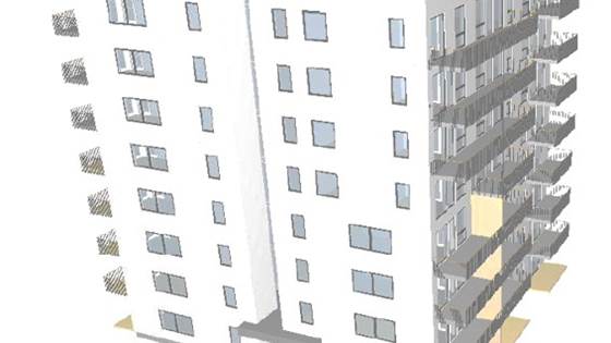 Bærekraftige og innovative trebygg opptil 8 etasjer med bindingsverk