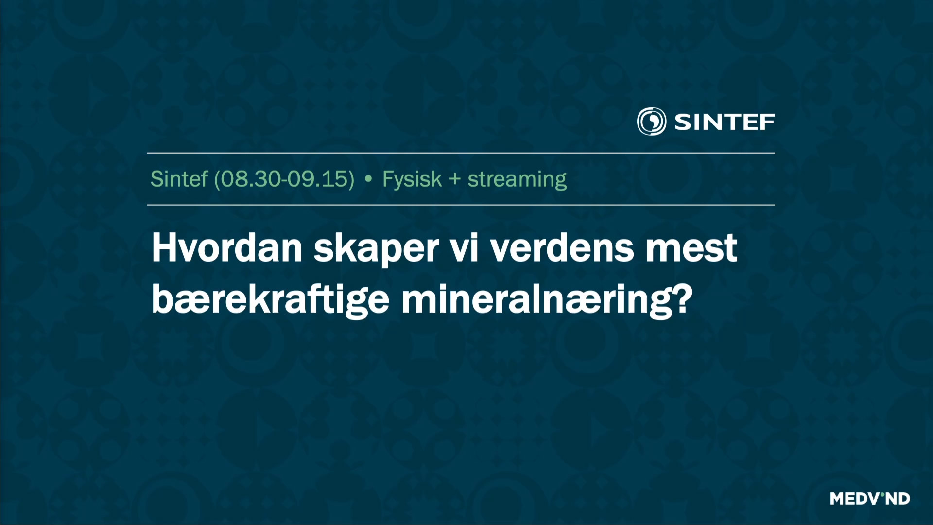 Kritiske råmaterialer var temaet på et av møtene under Arendalsuka 2023