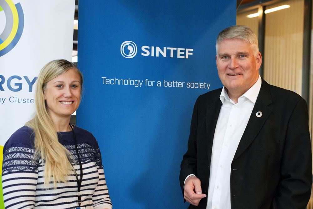 Sigrid Lædre and Nils Røkke