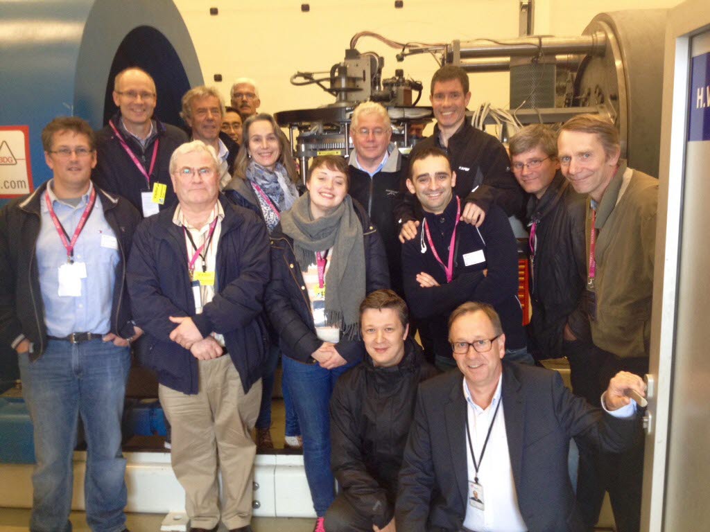 In the hyperbaric welding chamber welding down to dephts of 3000 meters can be simulated. This is quite unique in the world.