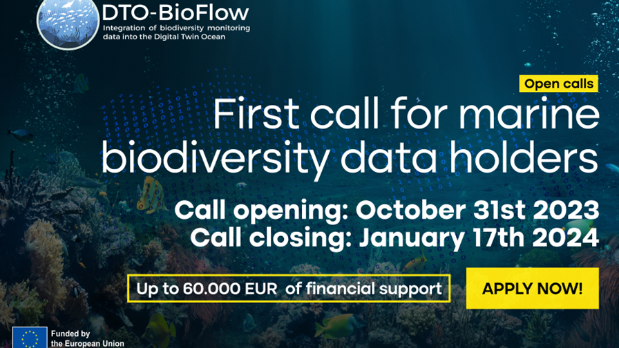 Bioflow Project launches its first Open Call to foster marine biodiversity data sharing