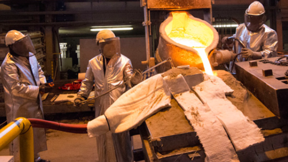 Infeed – Induksjonsoppvarmede matere for energioptimalisering i metallstøperier