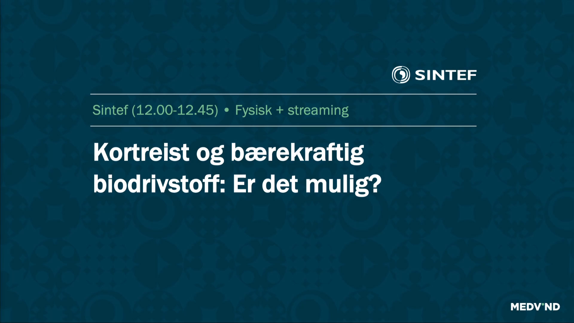 Arendalsuka 2023: Kortreist og bærekraftig biodrivstoff: er det mulig?