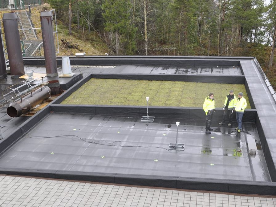 Full-scale surface water system Høvringen