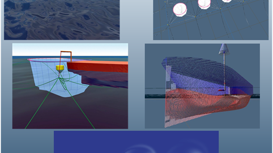 Numerisk simulering av komplekse marine systemer