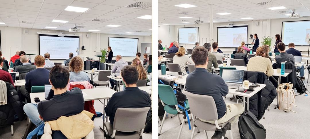 Two pictures of the TES Workshop 2023