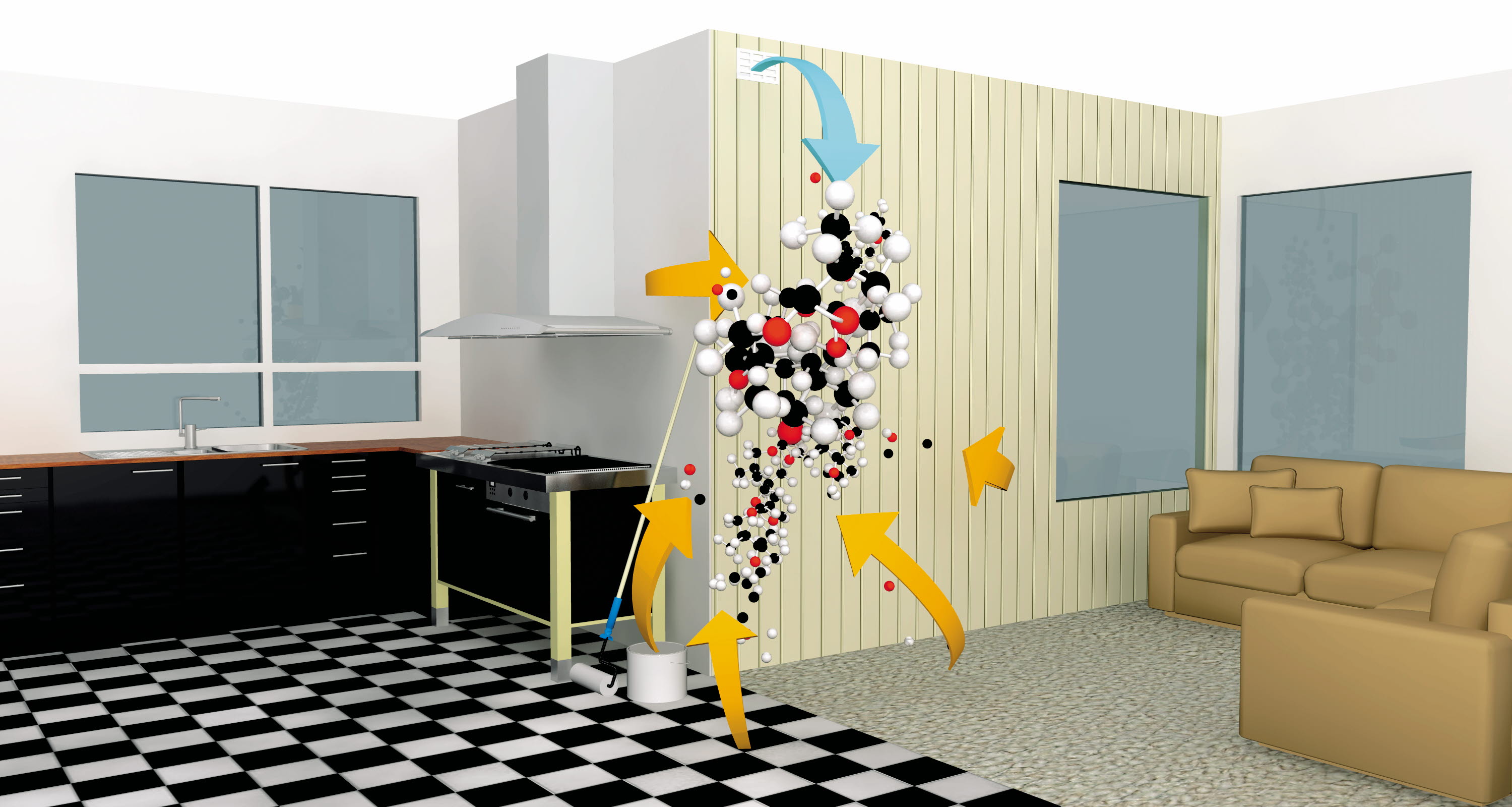 Unngå helse- og miljøskadelige byggematerialer innendørs   