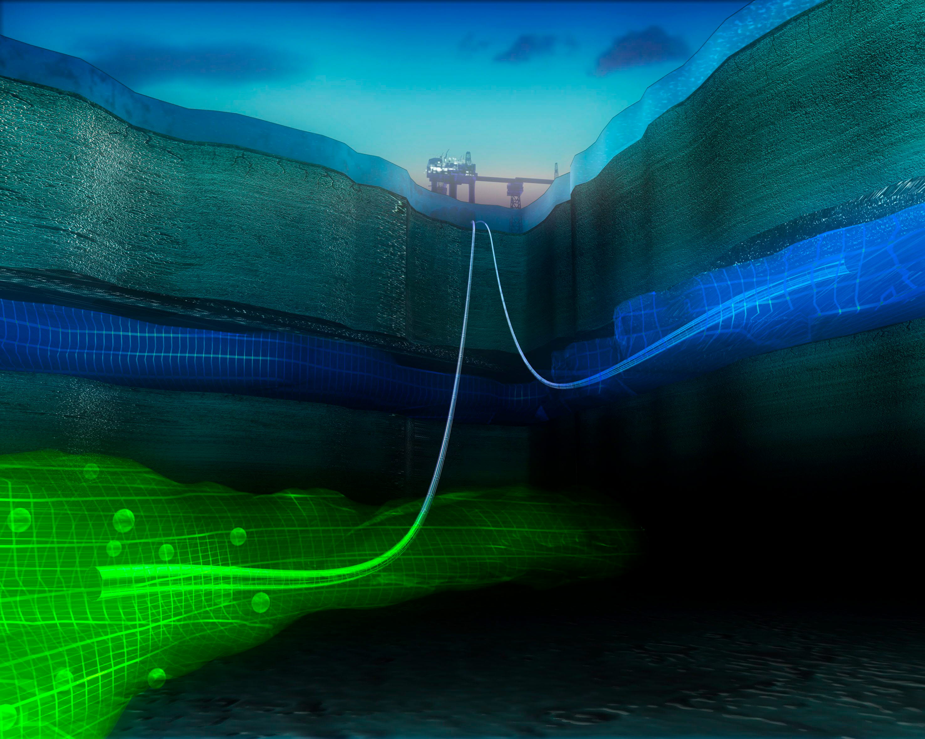 CO2 scrubbing costs less on the continental shelf