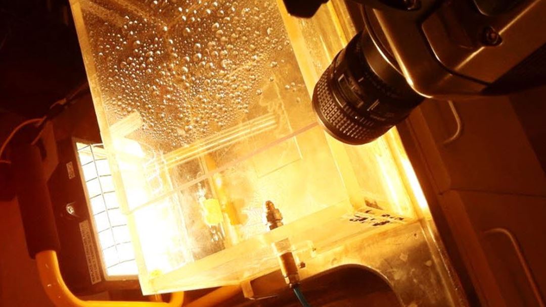 Droplet erosion testing