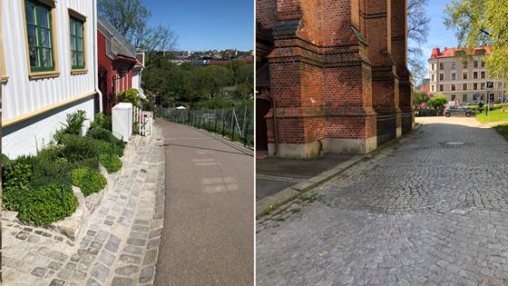 Ombruk av gatestein gir stor reduksjon av klimagassutslipp