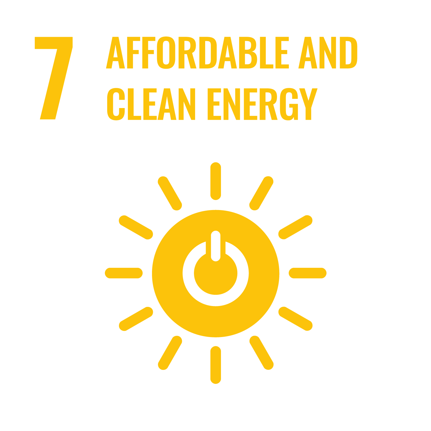 SDG Goal 7: Affordable and clean energy