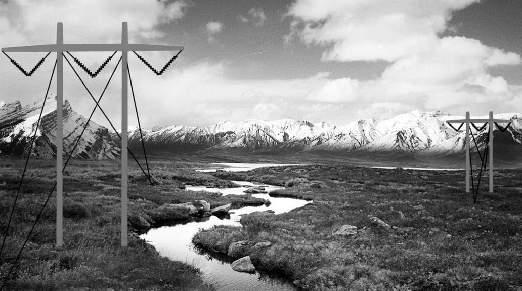 Framtidens høyspentmaster i karbonfiber