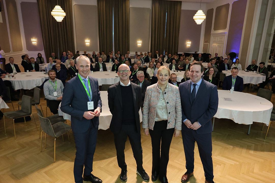 Stein Ove Erikstad, NTNU, Ole Erik Almlid, NHO, Alexandra Bech Gjørv, SINTEF og Trond Johnsen, SINTEF Ocean