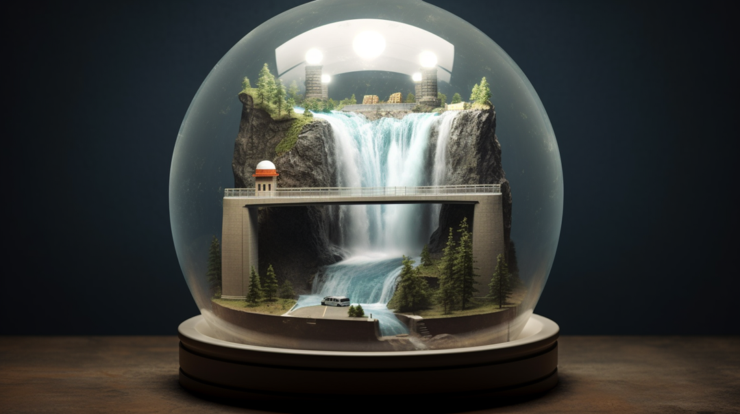 Hydropower in a globe