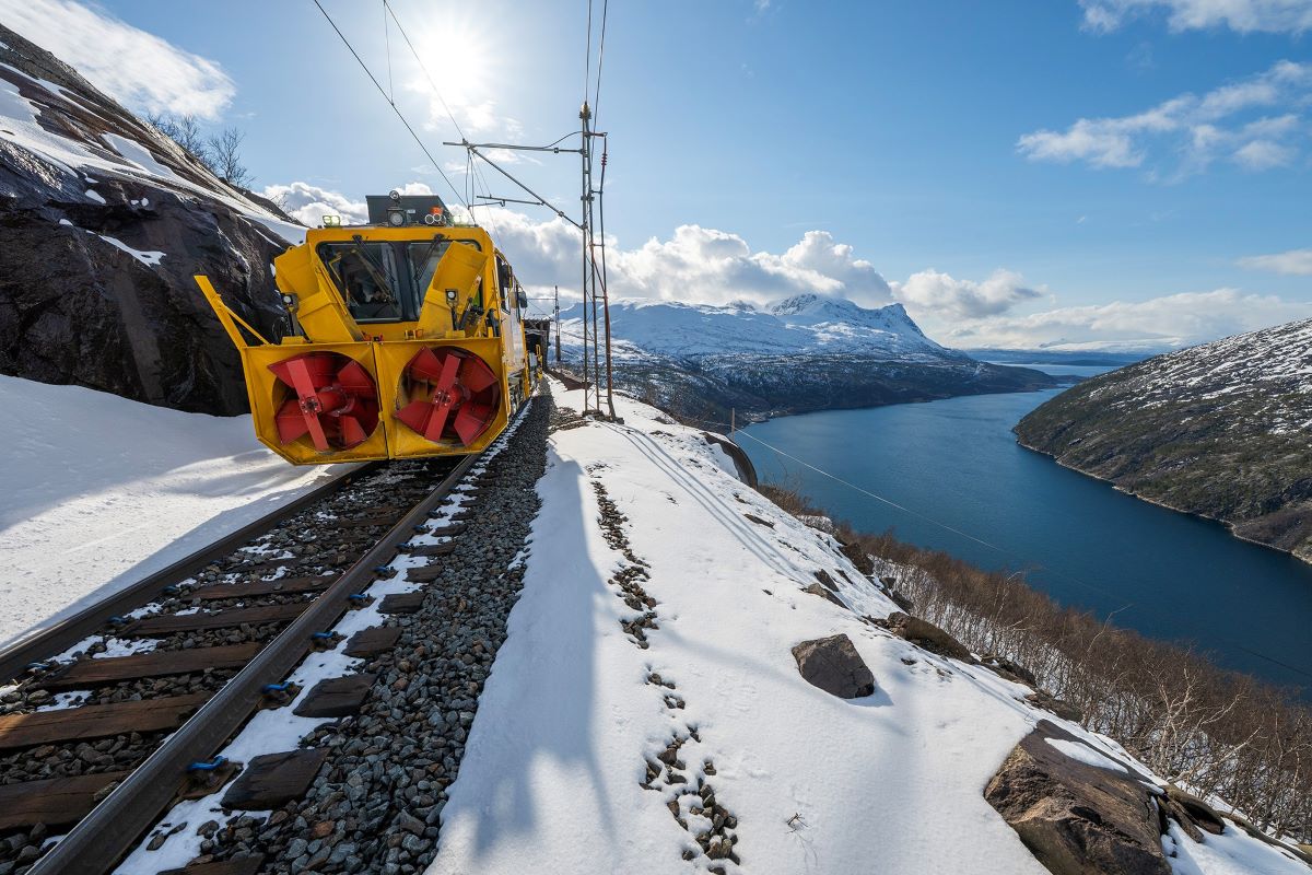Ekstreme værforhold – Ofotbanen og Malmbanan blir internasjonal testarena