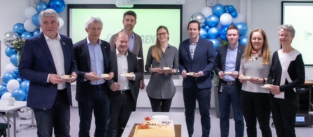 Fra venstre: Nils A. Røkke, SINTEF, Olav Bolland, NTNU, Inge R. Gran, SINTEF, Nicola Paltrinieri, NTNU, Stefania Gardarsdottir, SINTEF, Trond Johnsen, SINTEF, Kyrre Sundseth, SINTEF, Hilde Venvik, NTNU og Rannfrid Skjervold, Equinor.